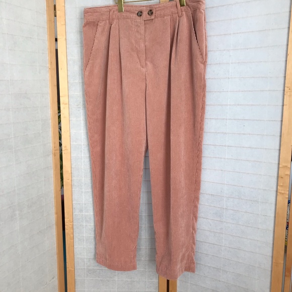 topshop pink corduroy trousers